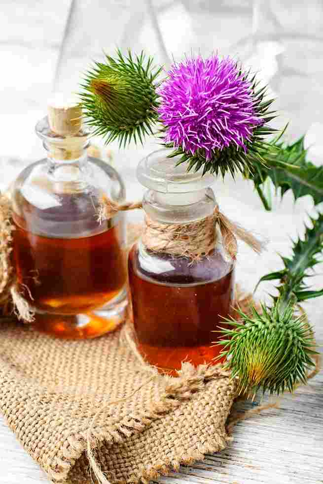 عرق خار مریم سنگ کلیه تهیه شده از گیاه خالص